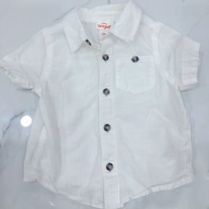 White button up short sleeve